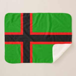 Nationale vlag van Karelië Sherpa Deken