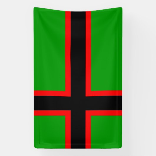 Nationale vlag van Karelië Spandoek (Verticaal)