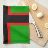 Nationale vlag van Karelië Theedoek (Quarter Fold)