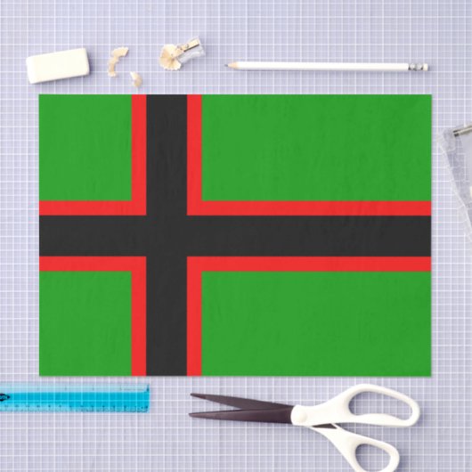 Nationale vlag van Karelië Tissuepapier (Craft)