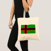 Nationale vlag van Karelië Tote Bag (Voorkant (product))