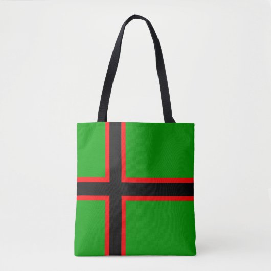 Nationale vlag van Karelië Tote Bag (Voorkant)