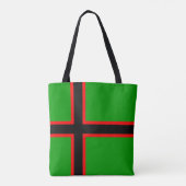 Nationale vlag van Karelië Tote Bag (Achterkant)