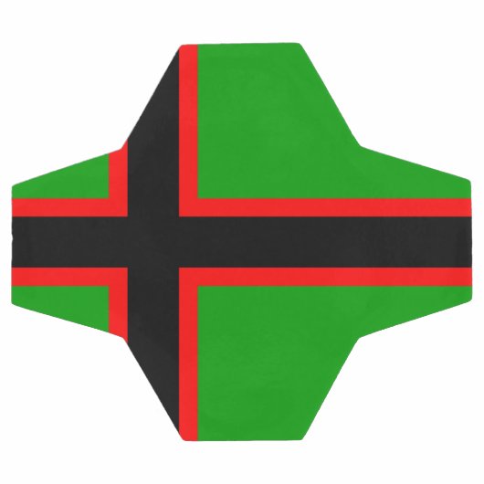 Nationale vlag van Karelië Voetbal (Enkel)