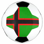 Nationale vlag van Karelië Voetbal (Voorkant)