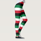Nationale vlag van Koeweit, horizontaal gestreept Leggings (Rechts)
