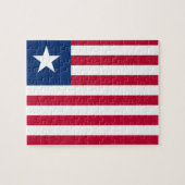 Nationale vlag van Liberia Legpuzzel (Horizontaal)