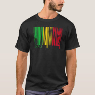 Nationale vlag van Mali souvenir voor mannen T-shirt