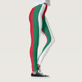 Nationale vlag van Mexico - kleuren - Verticale st Leggings (Rechts)