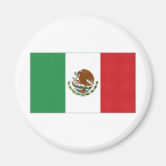 Nationale vlag van Mexico Magneet (Voorkant)