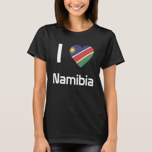 Nationale vlag van Namibië souvenir voor mannen 1 T-shirt