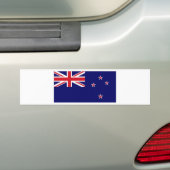 Nationale vlag van Nieuw-Zeeland Bumpersticker (Op auto)