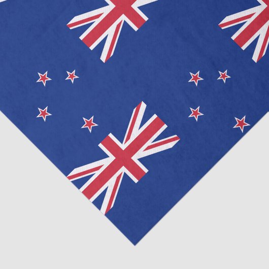Nationale vlag van Nieuw-Zeeland Tissuepapier (Detail)