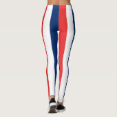 Nationale vlag van Noorwegen Verticaal gestreept Leggings (Achterkant)