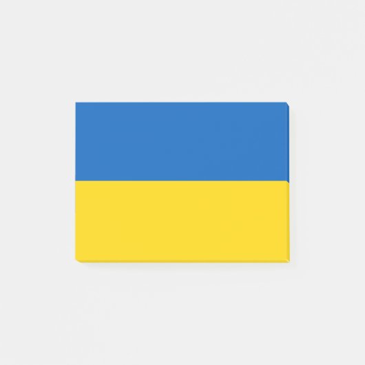 Nationale vlag van Oekraïne/к р а н а Post-it® Notes (Voorkant)