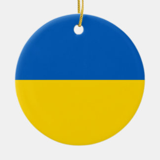Nationale vlag van Oekraïne Keramisch Ornament