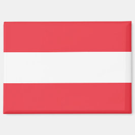Nationale Vlag van Oostenrijk Rectangle magneet
