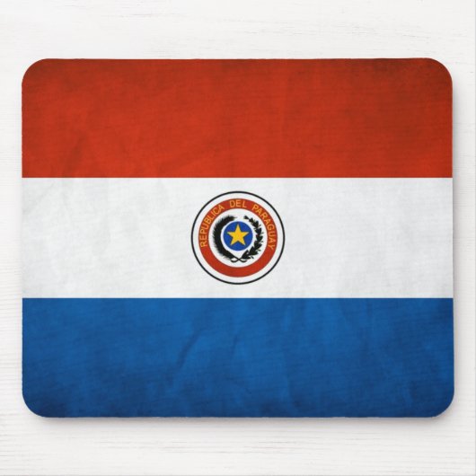 Nationale vlag van Paraguay Muismat (Voorkant)