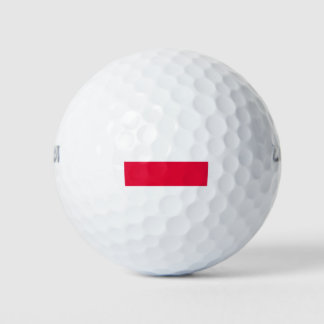 Nationale vlag van Polen - Rzeczpospolita Polska Golfballen