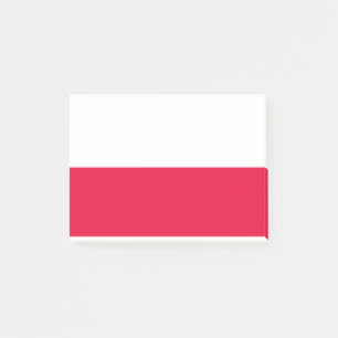 Nationale vlag van Polen - Rzeczpospolita Polska Post-it® Notes