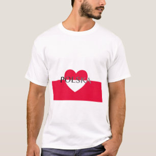 Nationale vlag van Polen - Rzeczpospolita Polska T-shirt
