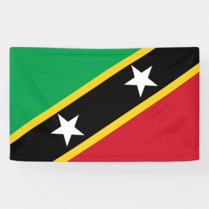 Nationale vlag van Saint Kitts en Nevis (Caribisch Spandoek