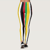 Nationale vlag van Saint Kitts en Nevis Leggings (Achterkant)