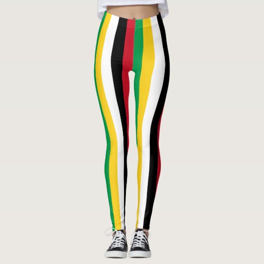 Nationale vlag van Saint Kitts en Nevis Leggings (Voorkant)