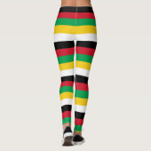 Nationale vlag van Saint Kitts en Nevis wetend Leggings (Achterkant)