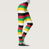 Nationale vlag van Saint Kitts en Nevis wetend Leggings (Rechts)