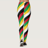 Nationale vlag van Saint Kitts en Nevis wetend Leggings (Achterkant)