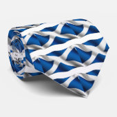 Nationale vlag van Schotland & St Andrew Patriotic Stropdas (Opgerold)