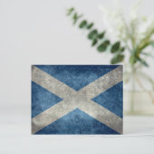 Nationale vlag van Schotland -  versie Briefkaart (Staand voorkant)