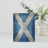 Nationale vlag van Schotland -  versie Briefkaart (Staand voorkant)