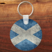 Nationale vlag van Schotland -  versie Sleutelhanger (Voorkant)