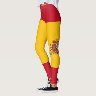 Nationale vlag van Spanje aanpassen Leggings