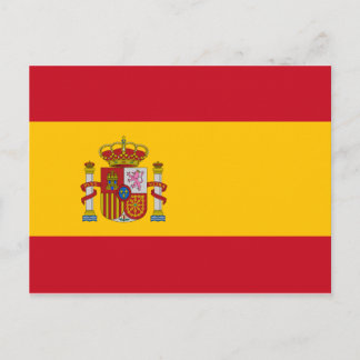 Nationale vlag van Spanje Briefkaart