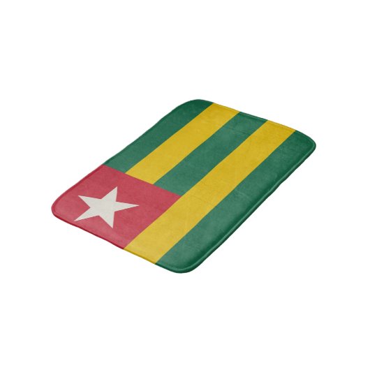 Nationale vlag van Togo Badmat (Gekanteld)