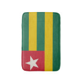 Nationale vlag van Togo Badmat (Voorkant Verticaal)