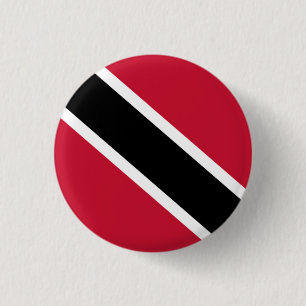 Nationale vlag van Trinidad en Tobago Ronde Button 3,2 Cm