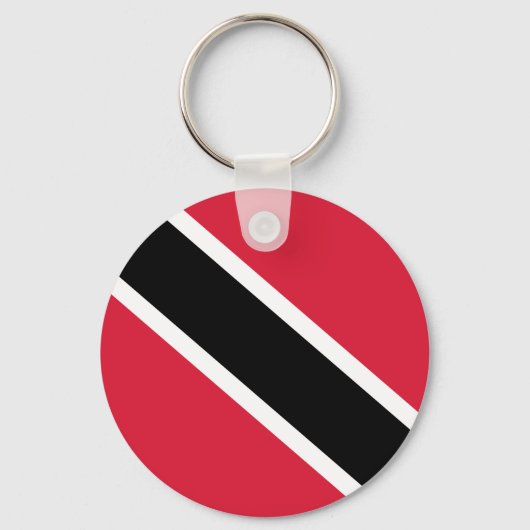 Nationale vlag van Trinidad en Tobago Sleutelhanger (Voorkant)