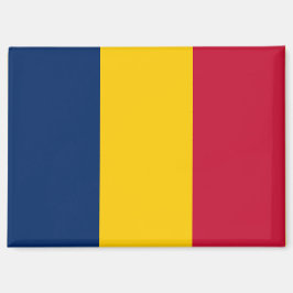 Nationale vlag van Tsjaad Rectangle Magnet