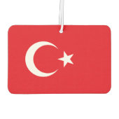 Nationale vlag van Turkije Luchtverfrisser (Achterkant)