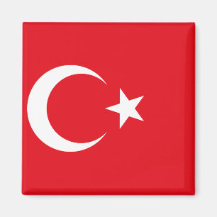 Nationale vlag van Turkije Magneet