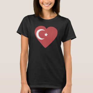 Nationale vlag van Turkije souvenir voor mannen 3 T-shirt
