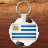 Nationale vlag van Uruguay Sleutelhanger (Voorkant)