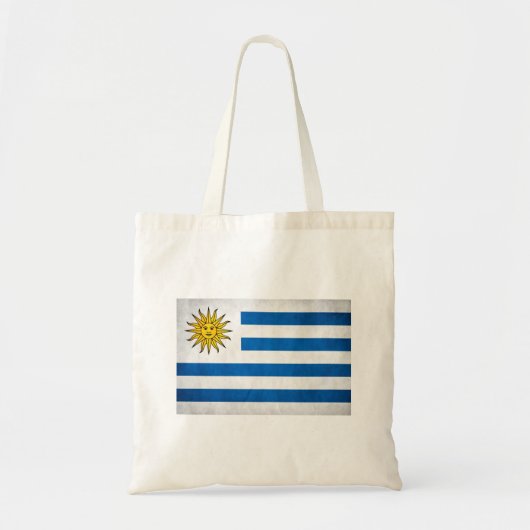 Nationale vlag van Uruguay Tote Bag (Voorkant)