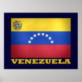 Nationale vlag van Venezuela Poster (Voorkant)