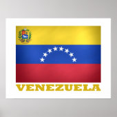 Nationale vlag van Venezuela Poster (Voorkant)