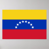 Nationale vlag van Venezuela Poster (Voorkant)